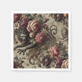 Guardanapo De Papel Château des Loups - Lobisomem Barroco Gótico