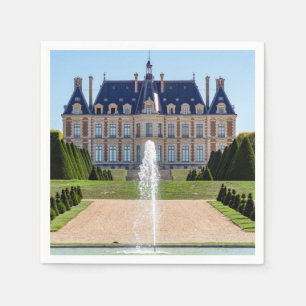 Guardanapo De Papel Chateau e parc de Sceaux no Verão - França