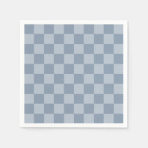Checkerboard azul empoeirado