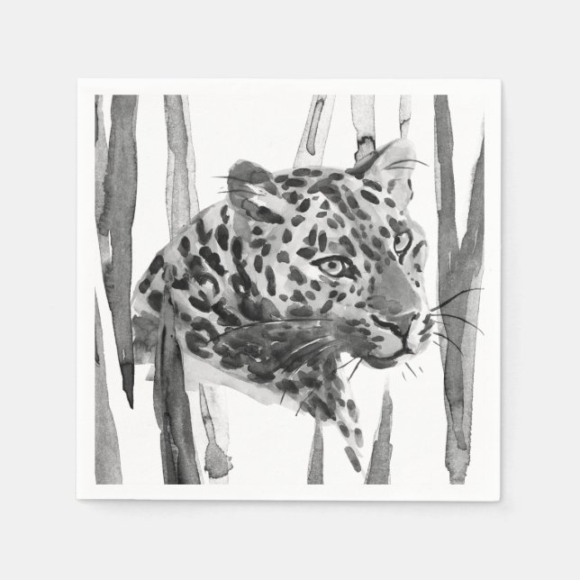 Guardanapo De Papel Cheetah Portrait (Frente)
