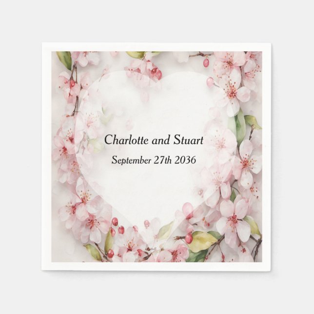 Guardanapo De Papel Cherry Blossom (Frente)