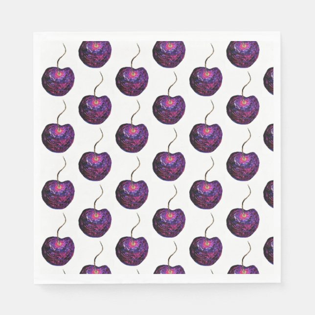Guardanapo De Papel Cherry Paper Napkin (Frente)
