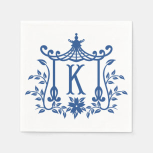 Guardanapo De Papel Chic Pagoda Monograma K Napkins