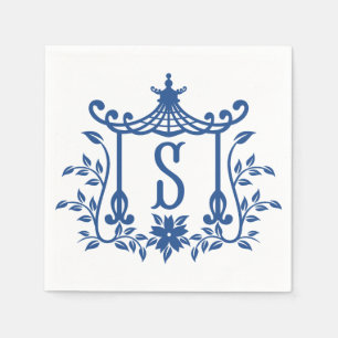 Guardanapo De Papel Chic Pagoda Monograma S Napkins