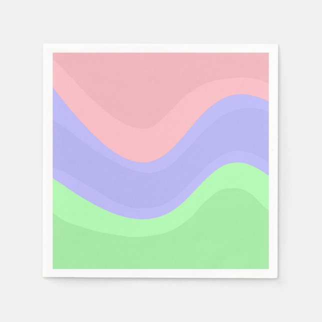 Guardanapo De Papel Chic Pastel Party (Frente)