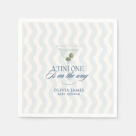 Guardanapo De Papel Chic um chá de fraldas de menino tini
