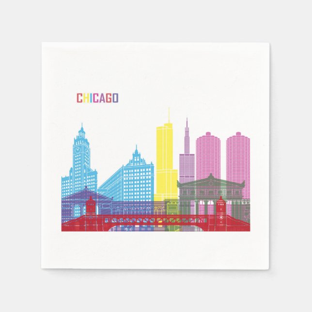 GUARDANAPO DE PAPEL CHICAGO (Frente)