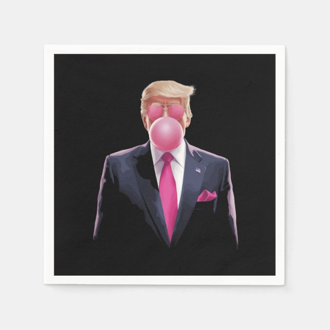 Guardanapo De Papel Chiclete Trump (Frente)