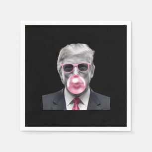 Guardanapo De Papel Chiclete Trump Donald Trump 2024 Vote no Trump