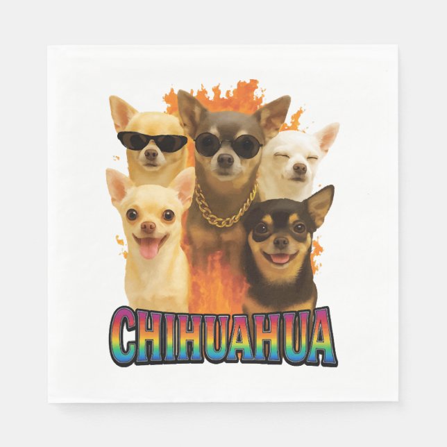 Guardanapo De Papel Chihuahua     (Frente)
