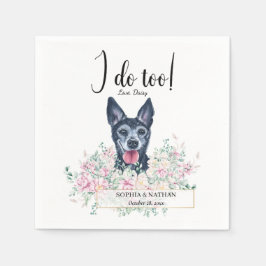 Guardanapo De Papel Chihuahua Dog Casamento Cocktail Napkins