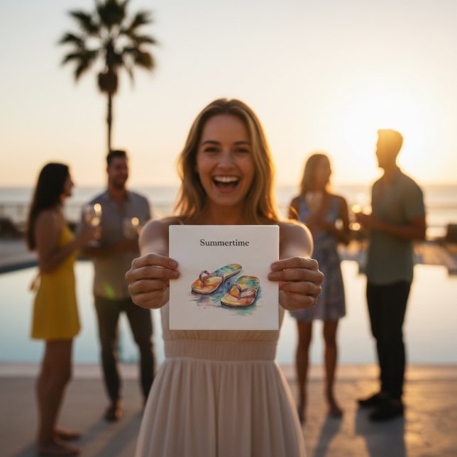 Guardanapo De Papel Chinelos de recife do arco-íris, personalizados (Criador carregado)