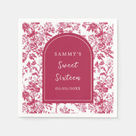 Guardanapo De Papel Chinoiserie, rosa, antiga, doce, dezesseis