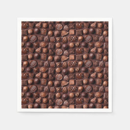 Guardanapo De Papel Chocolate Lover Sweet Cute Cozy Modern Food 