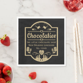 Guardanapo De Papel Chocolatier