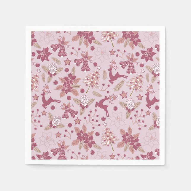 Guardanapo De Papel Christmas holidays (Frente)