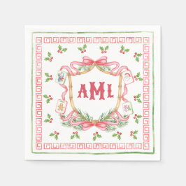 Guardanapo De Papel Christmas Mahjong | Monogram