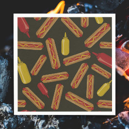 Guardanapo De Papel Churrasco de cachorro quente