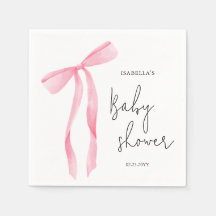 Chuva de Bebê Arco Rosa Minimalista e Elegante