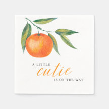 Chuva de Bebê Clementine Watercolor "Cutie"