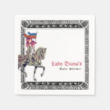 Chuva de Bebê do Cavaleiro da Renascença Medieval