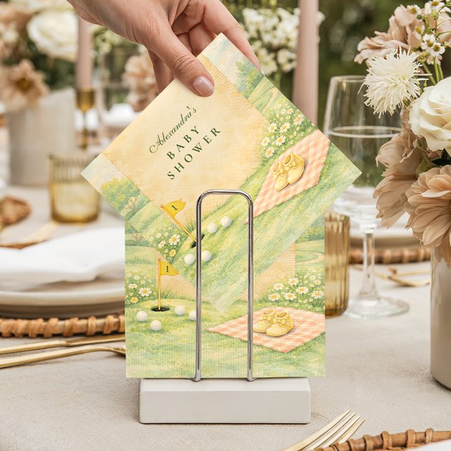 Guardanapo De Papel Chuva de Bebê Storybook Golf (Criador carregado)