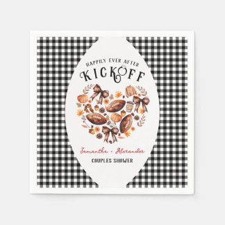 Guardanapo De Papel Chuva de Casal Happily After Kickoff Outono Tailga