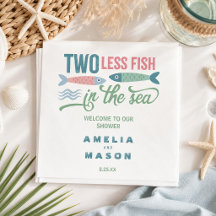 Chuva de Casamento de Casais Dois Peixes Menos no