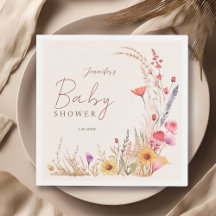 Chuva de Flores Boho Baby Shower 