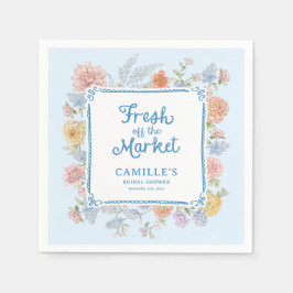 Guardanapo De Papel Chuva de Noiva Azul Fresh Off the Market