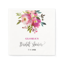 Chuva de Noiva Floral Roxa