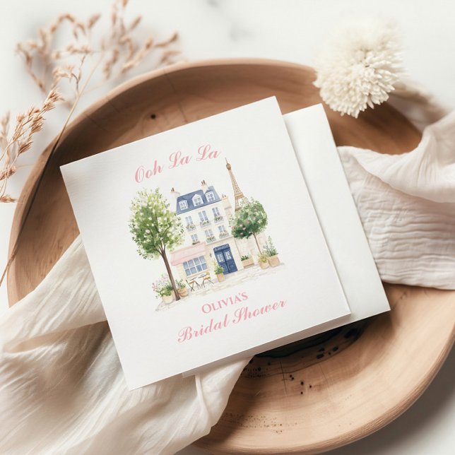 Guardanapo De Papel Chuva de Noivas Paris Café Parisiense (Criador carregado)