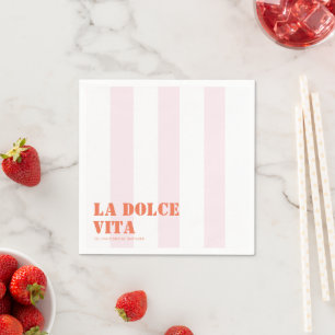 Guardanapo De Papel Chuva de presentes La dolce vita para noivas