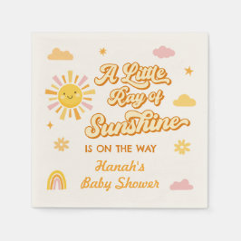 Guardanapo De Papel Chuva de Sol Baby Shower