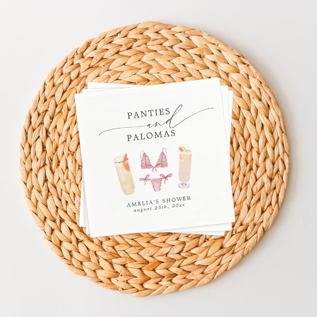 Guardanapo De Papel Chuveiro de Noiva e Despedida de Solteira (Criador carregado)