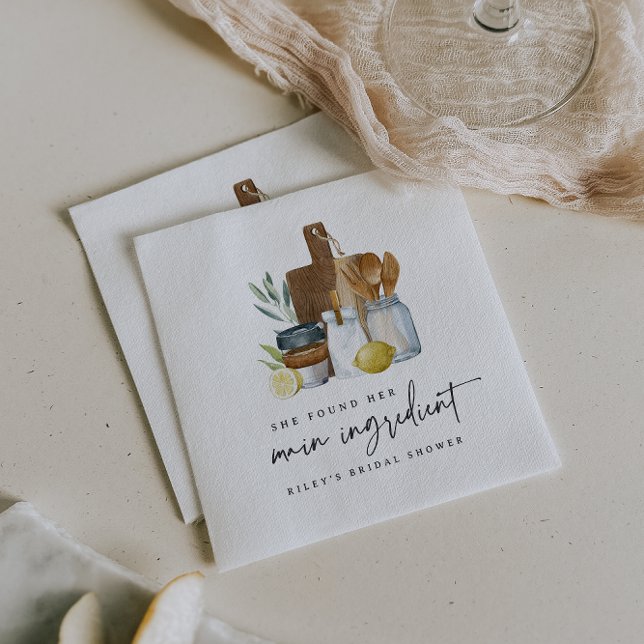 Guardanapo De Papel Chuveiro de Noiva Estoque de Ingrediente Principal (Criador carregado)