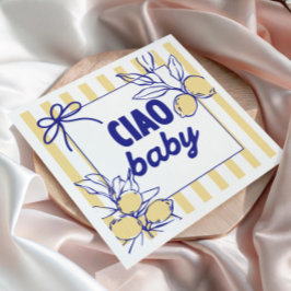 Guardanapo De Papel CIAO BABY Lemon Mediterranean Amalfi