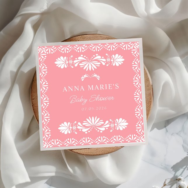 Guardanapo De Papel Cielito Lindo Azul chá de fraldas Mexicano Napkin (Criador carregado)