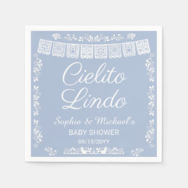 Guardanapo De Papel Cielito Lindo Blue Baby Shower