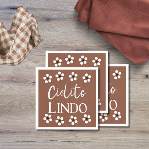 Guardanapo De Papel Cielito Lindo Talavera Chá de fraldas Fiesta mexic