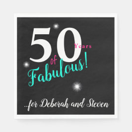 Guardanapo De Papel Cinquenta e fabulosa, branca, cor-de-rosa, com est