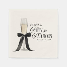 Cinquenta e Fantástico Chic Taça de Champanhe Aniv