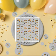 Cinzas - Construção de Festa de aniversário Bilíng