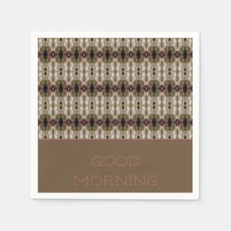 Guardanapo De Papel Cinzas De Tarpe E Rosa