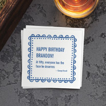 Citação Literária de Aniversário de 50 anos George