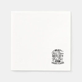 Guardanapo De Papel Citações Que Sua Escolha Reflete Sua Esperança