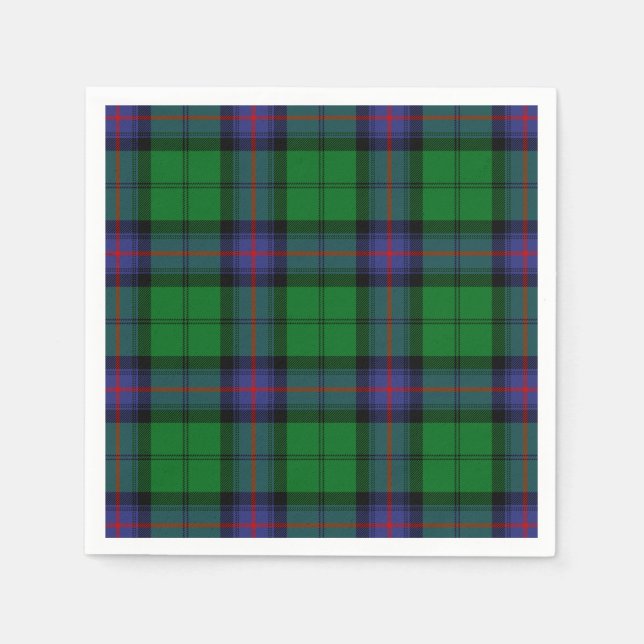 Guardanapo De Papel Clan Armstrong Tartan (Frente)
