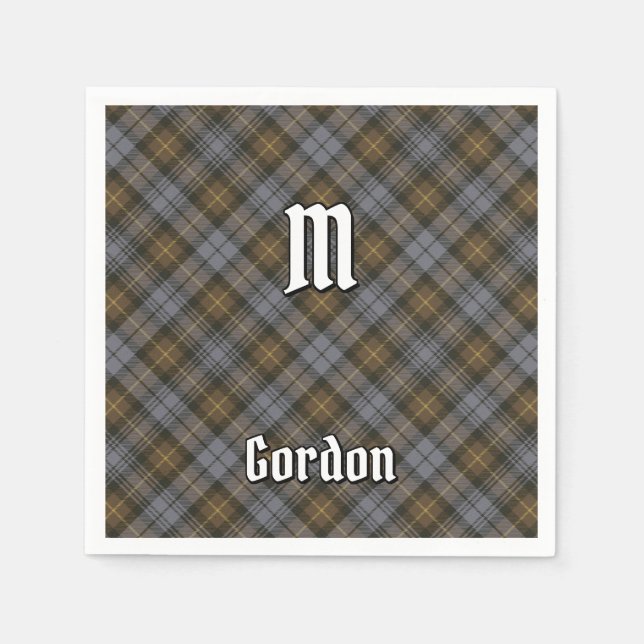 Guardanapo De Papel Clan Gordon Weathered Tartan Napkins (Frente)