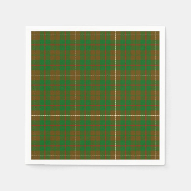 Guardanapo De Papel Clan MacKinnon Hunting Tartan (Frente)