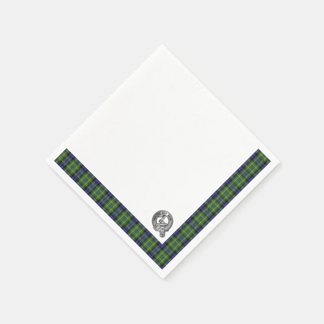 Guardanapo De Papel Clan MacNeill de Gigha Tartan (Canto)